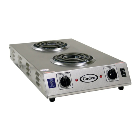 Cadco CDR-1TFB User manual
