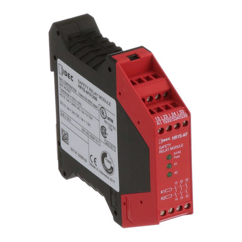 IDEC HR1S-AF 5130B/PB operating instructions