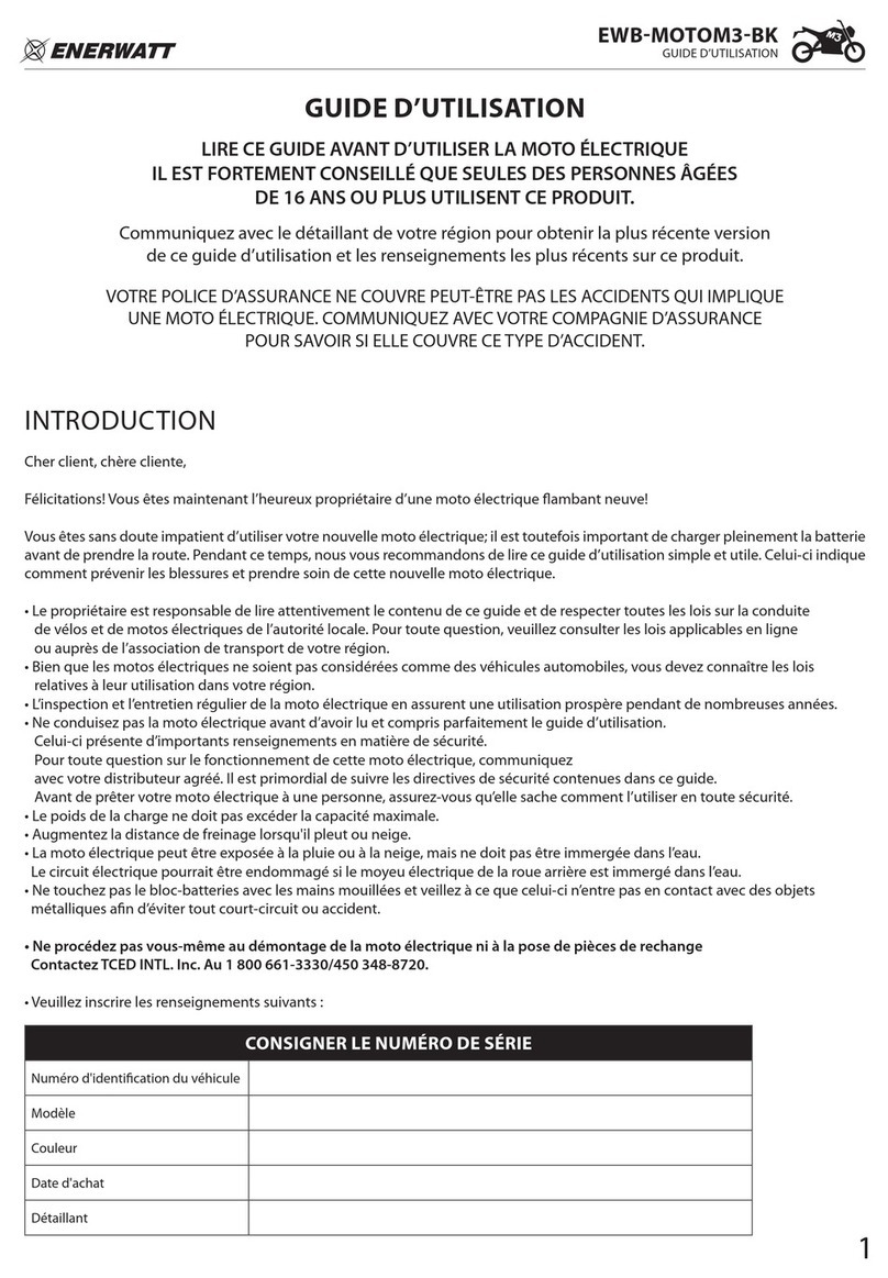 Enerwatt EWB-MOTOM3-BK user manual
