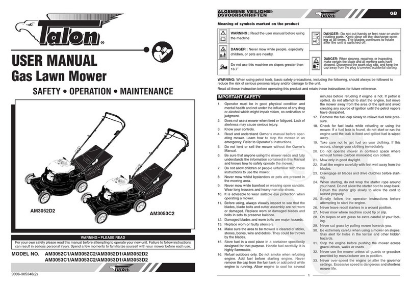 Talon AM3052C1 user manual