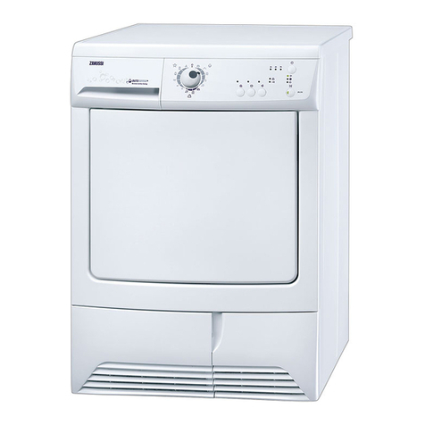 Zanussi ZTE270 Instruction booklet