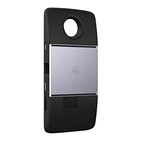Lenovo moto mods Insta-Share Projector User manual Lenovo moto mods Insta-Share Projector User manual