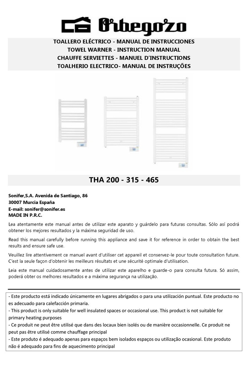 Orbegozo THA 200 instruction manual