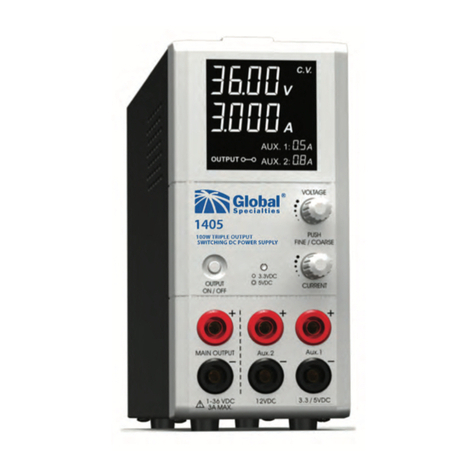 Global Specialties 1403 user manual
