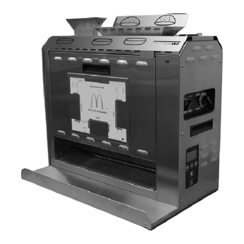 Prince Castle DCFT-MCD Series Service manual
