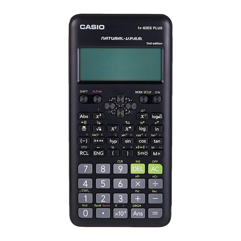 Casio FX-82ES PLUS User manual