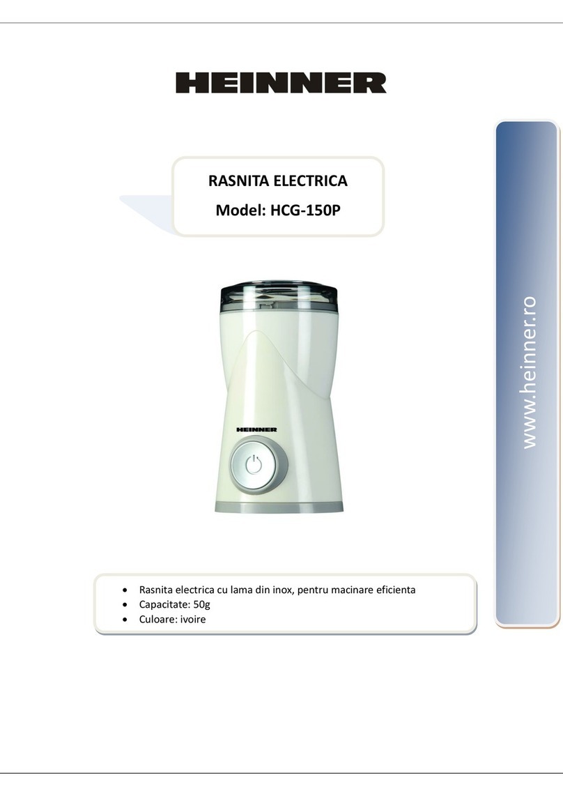Heinner HCG-150P instruction manual