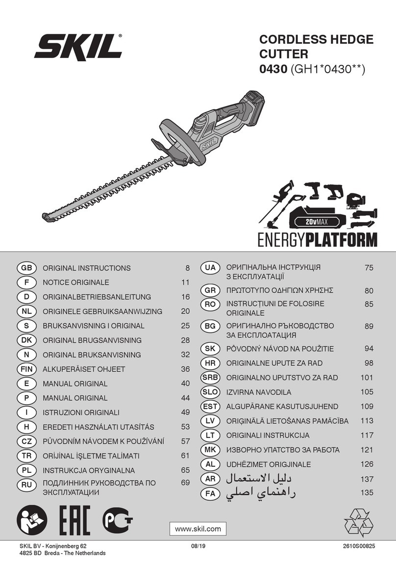 Skil GH1 0430 Series User manual