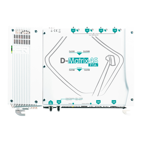Fracarro D-MATRIX 4S-FTA quick guide
