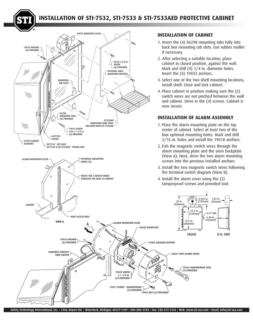 STI STI-7532 User manual