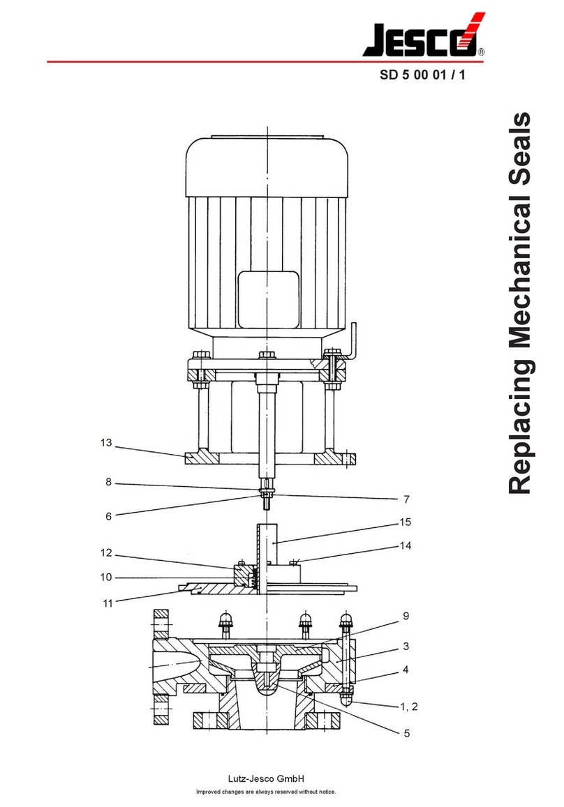 Jesco SD 5 00 01/1 User manual