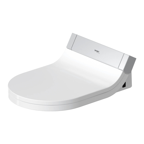 DURAVIT SENSOWASH 610001 operating instructions DURAVIT SENSOWASH 610001 operating instructions