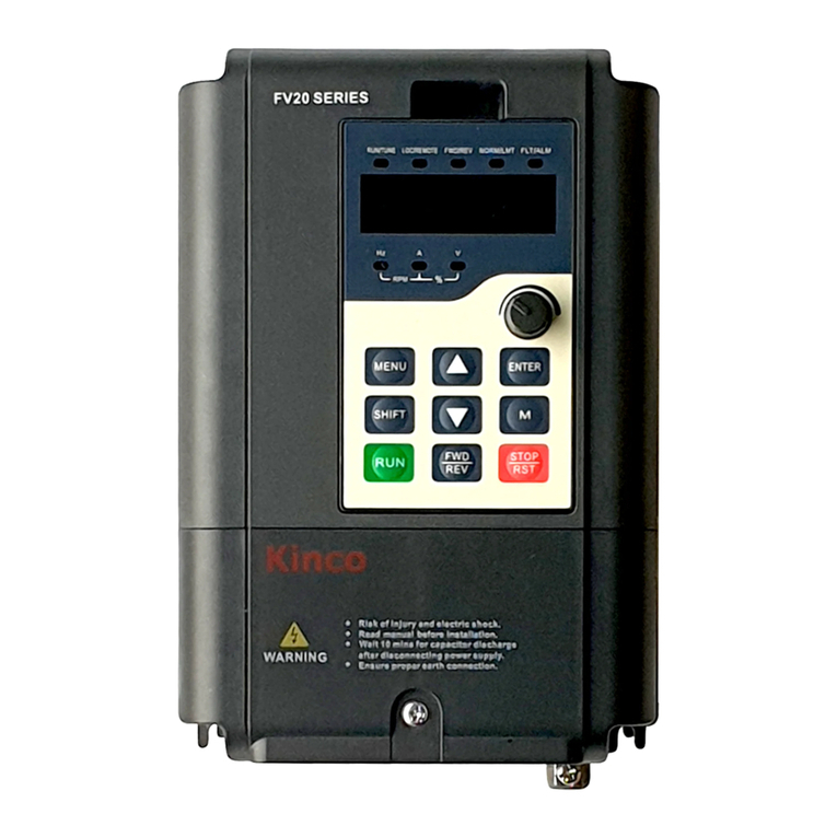 Kinco FV20 Series User manual