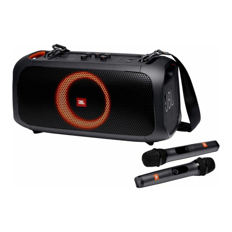 Harman JBL PARTYBOX ON-THE-GO quick start guide