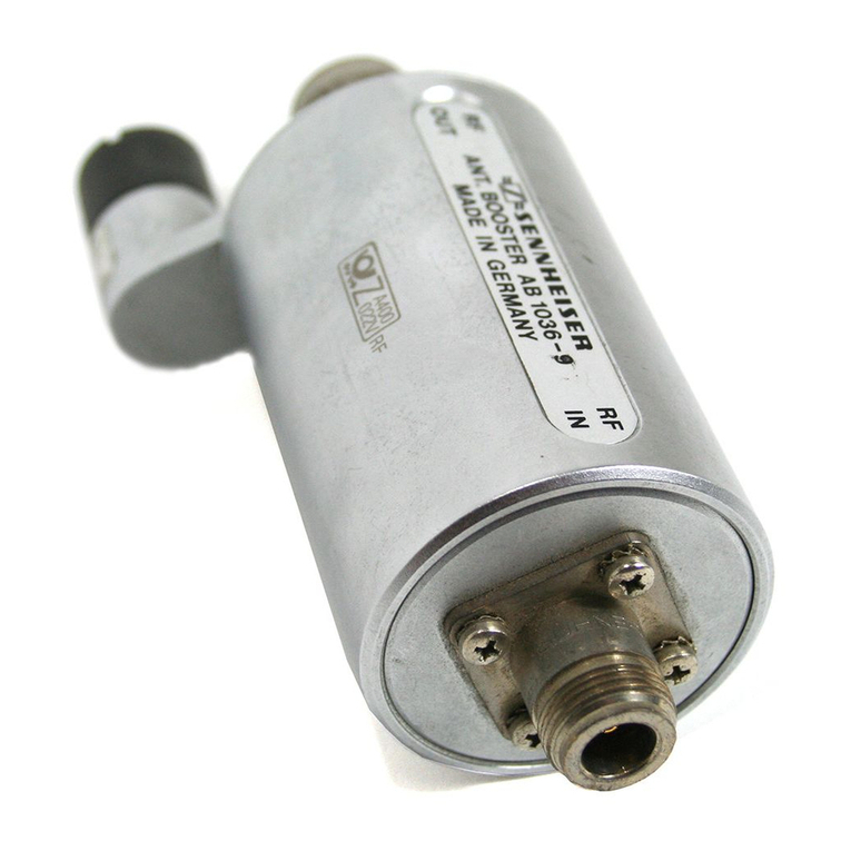 Sennheiser AB 1036-9 Instructions for use