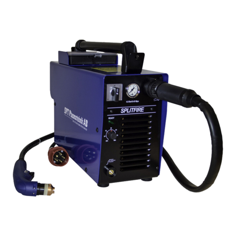 SPT Plasmateknik AB SPLITFIRE User manual