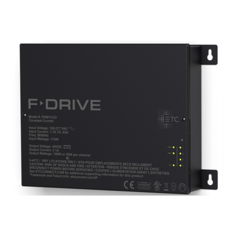 ETC F-Drive W1 Series installation manual