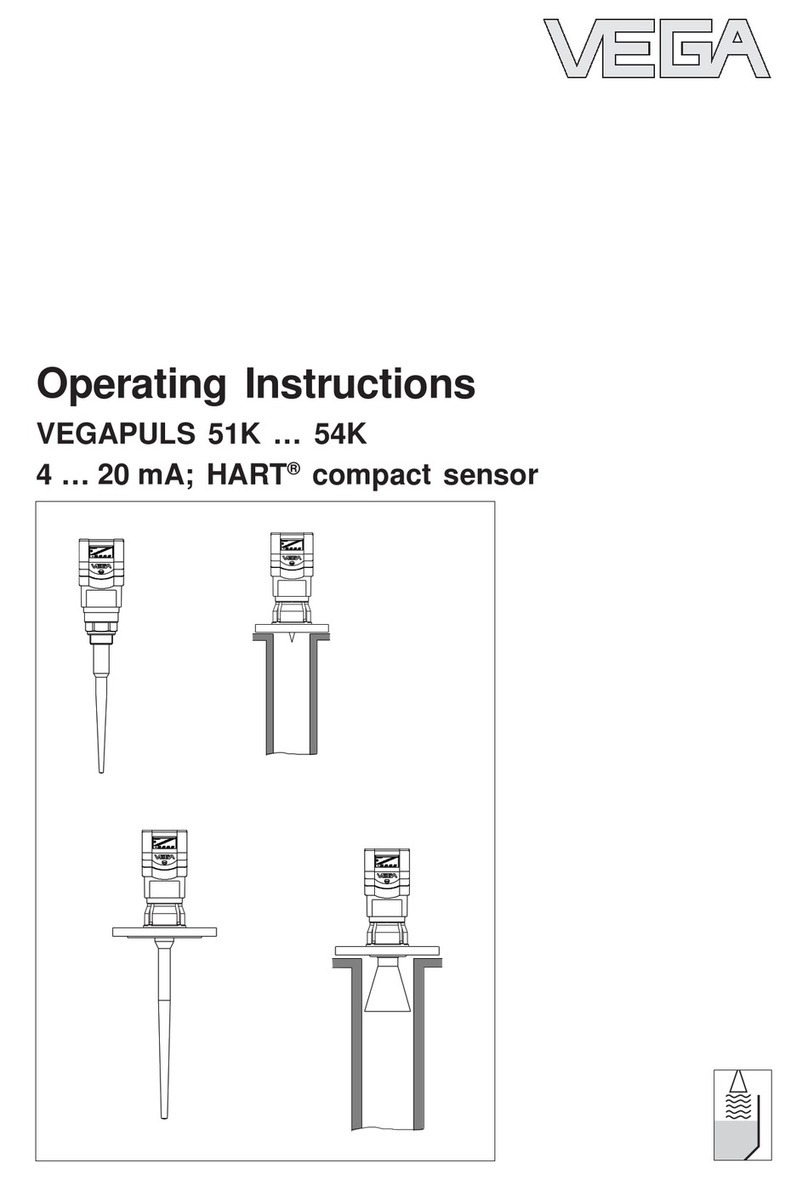 Vega VEGAPULS 51K operating instructions