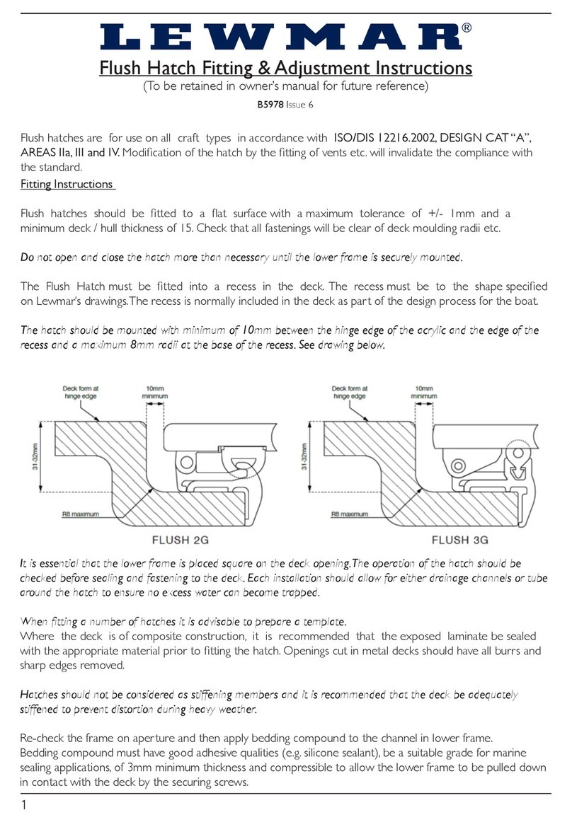 Lewmar FLUSH 2G Guide