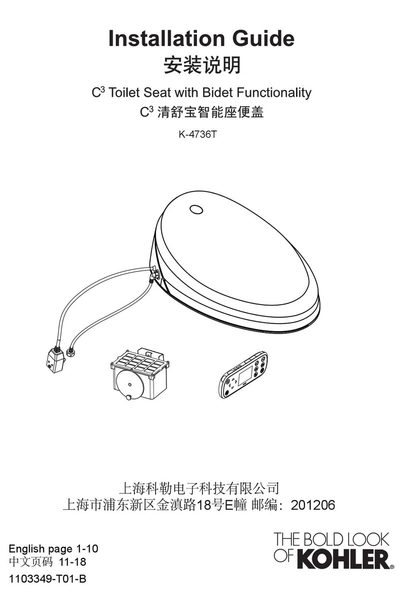 Kohler C3-225 K-4736T-0 User manual Kohler C3-225 K-4736T-0 User manual