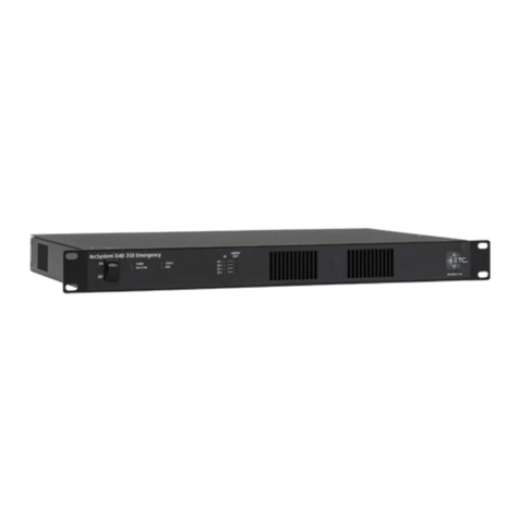 ETC ArcSystem Pro D4 Series User manual ETC ArcSystem Pro D4 Series User manual