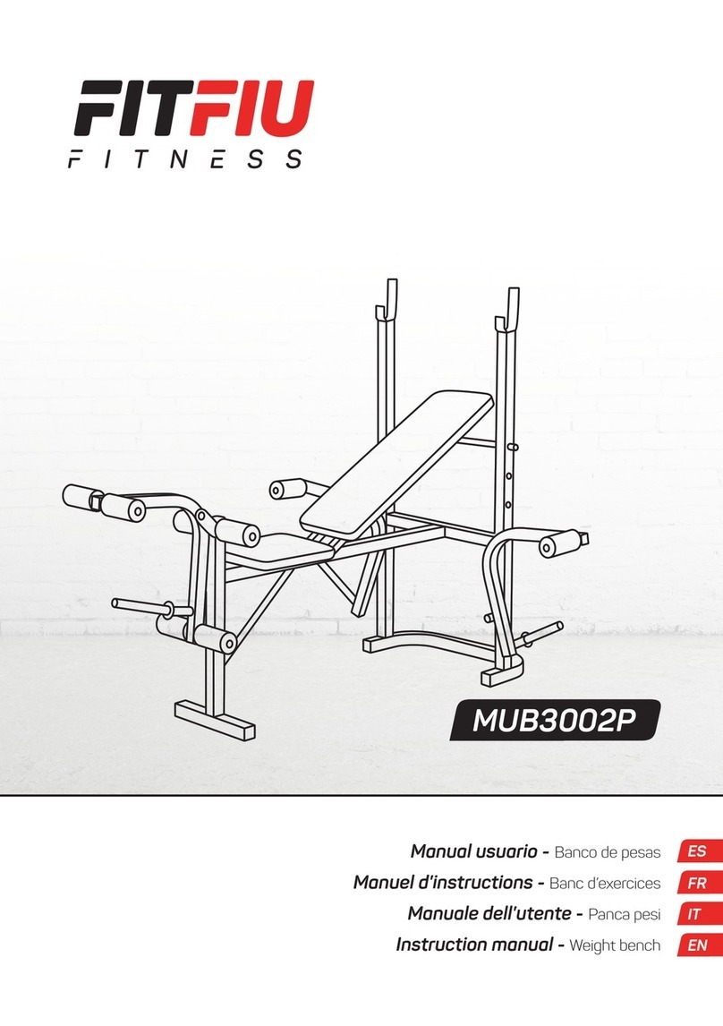 FITFIU FITNESS MUB3002P instruction manual