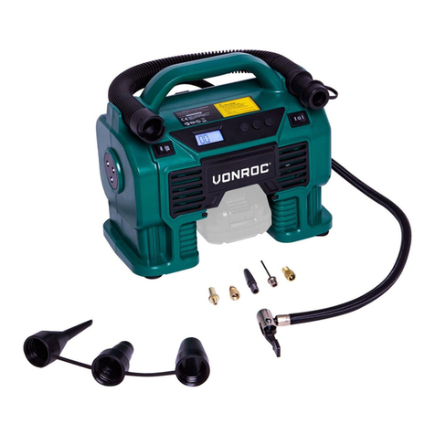 VONROC CR503DC User manual
