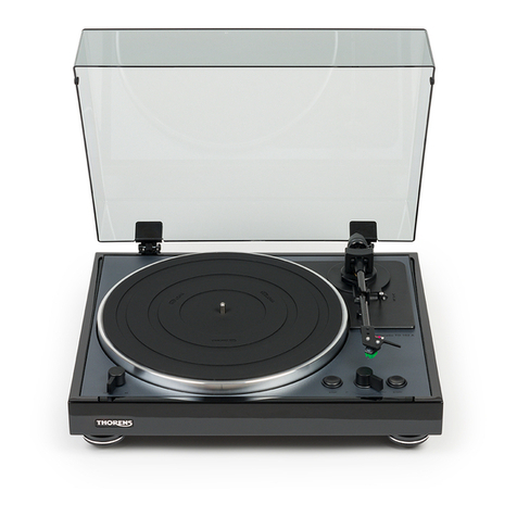 THORENS TD 102 A User manual