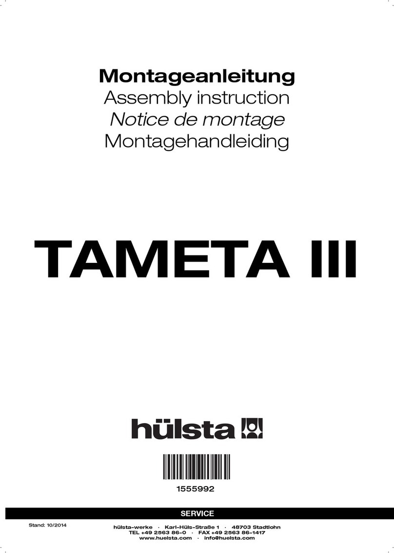 Hülsta TAMETA III User manual