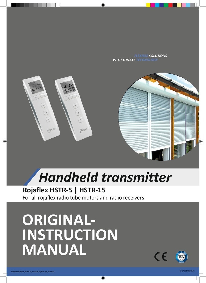 rojaflex HSTR-5 User manual