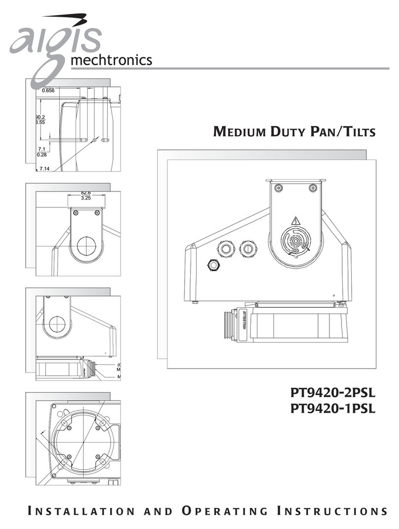 Aigis Mechtronics PT9420-2PSL Installation and operating instructions
