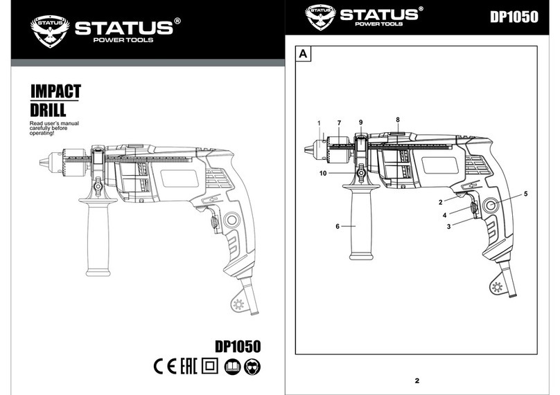 Status DP1050 User manual