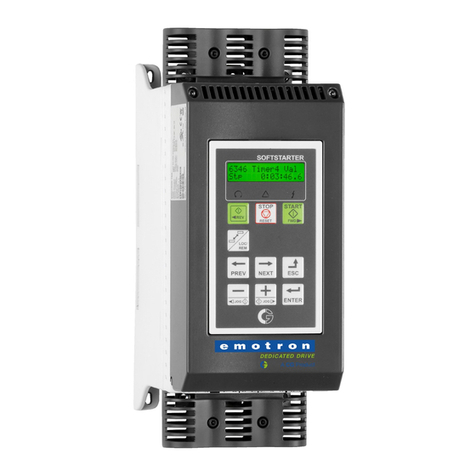 Emotron TSA Softstarter User manual