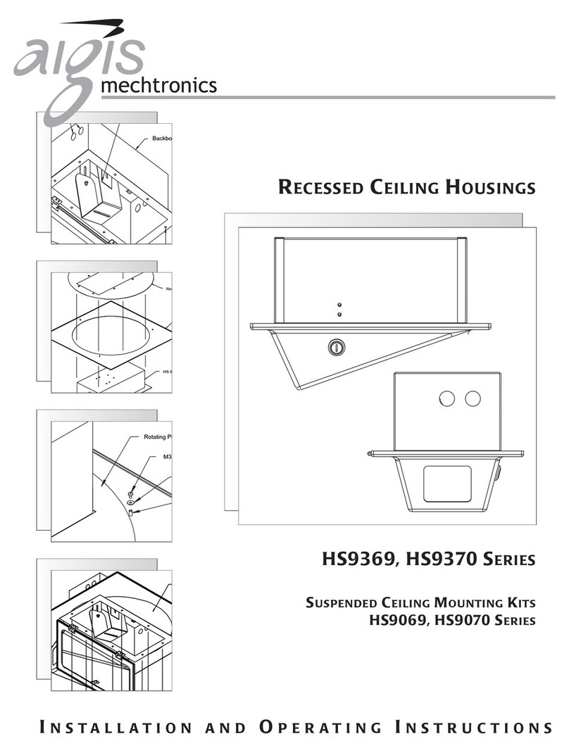Aigis Mechtronics HS9369 Series Installation and operating instructions Aigis Mechtronics HS9369 Series Installation and operating instructions