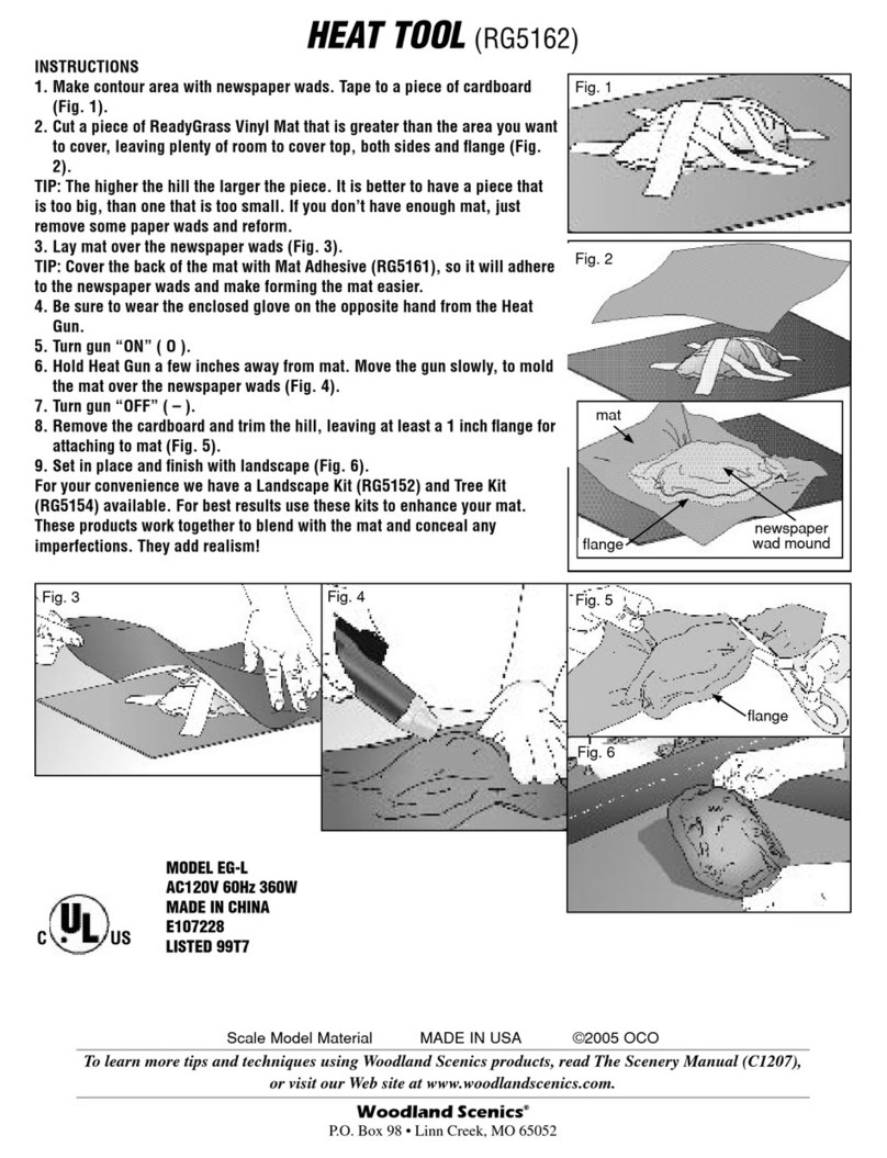 WOODLAND SCENICS RG5162 User manual