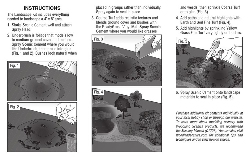 WOODLAND SCENICS ReadyGrass RG5152 quick start guide