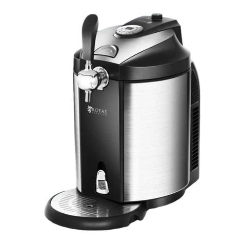 Royal Catering RCBD-5L user manual