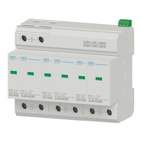 OEZ SJB-25E-3N-MZS User manual