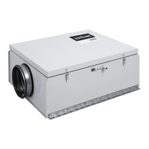 Komfovent VERSO Standard Installation and maintenance service manual