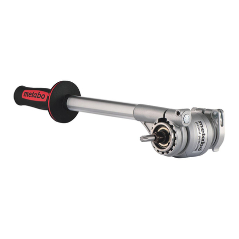 Metabo PowerX3 User manual