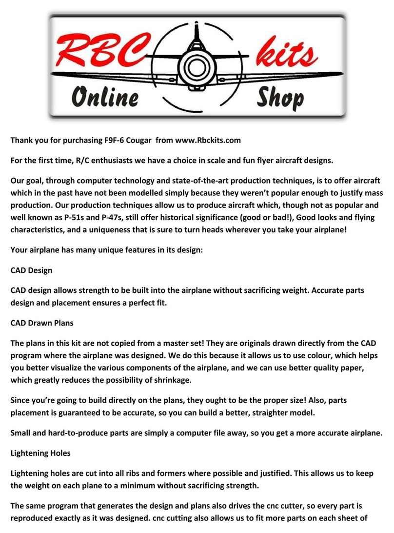 RBC kits F9F-6 Cougar manual