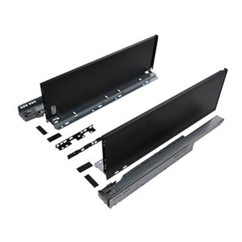 BLUM LEGRABOX installation instructions