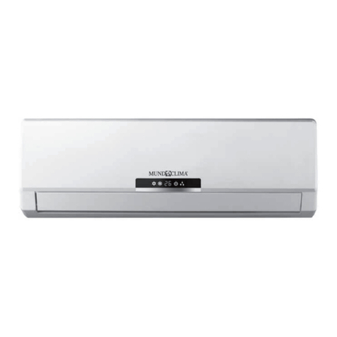 mundoclima MUP-HK Series User manual