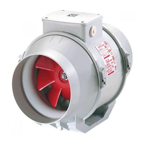 Vortice LINEO 100 Q V0 User manual