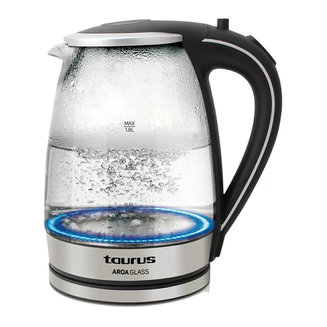 Taurus AROA GLASS User manual Taurus AROA GLASS User manual