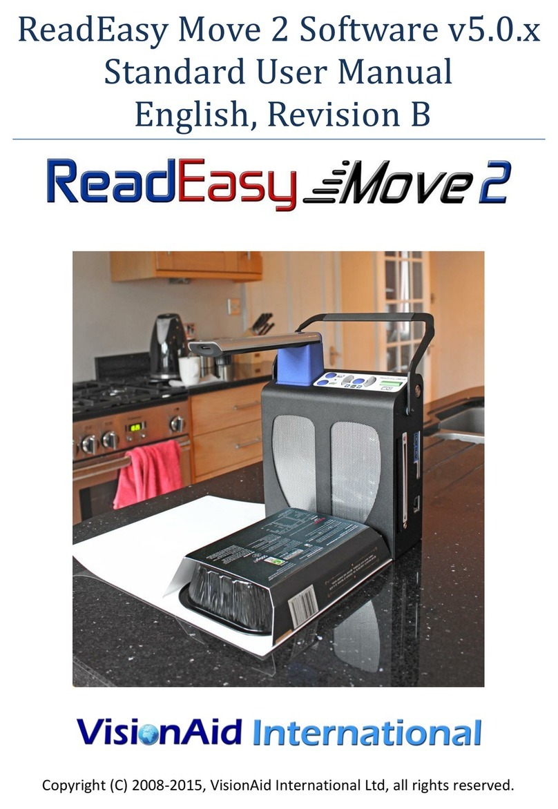 VisionAid International ReadEasy Move 2 Standard User Manual