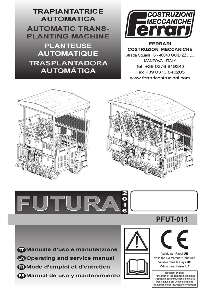 Ferrari FUTURA 2016 Operating and service manual Ferrari FUTURA 2016 Operating and service manual