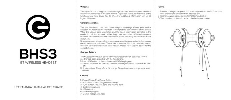 Logic BHS3 user manual
