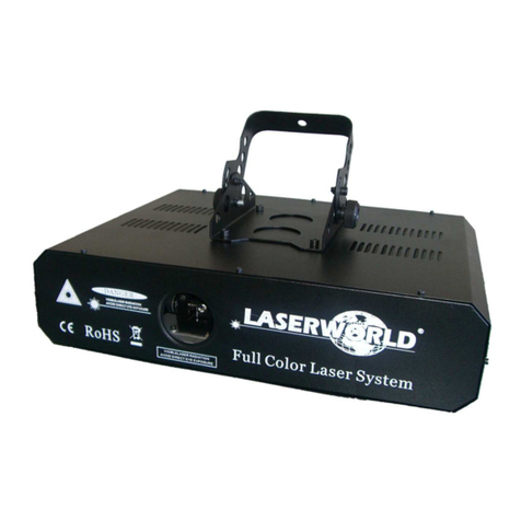 Laserworld CS-300RGY DMX User manual