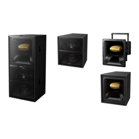 Pioneer XY Series User manual